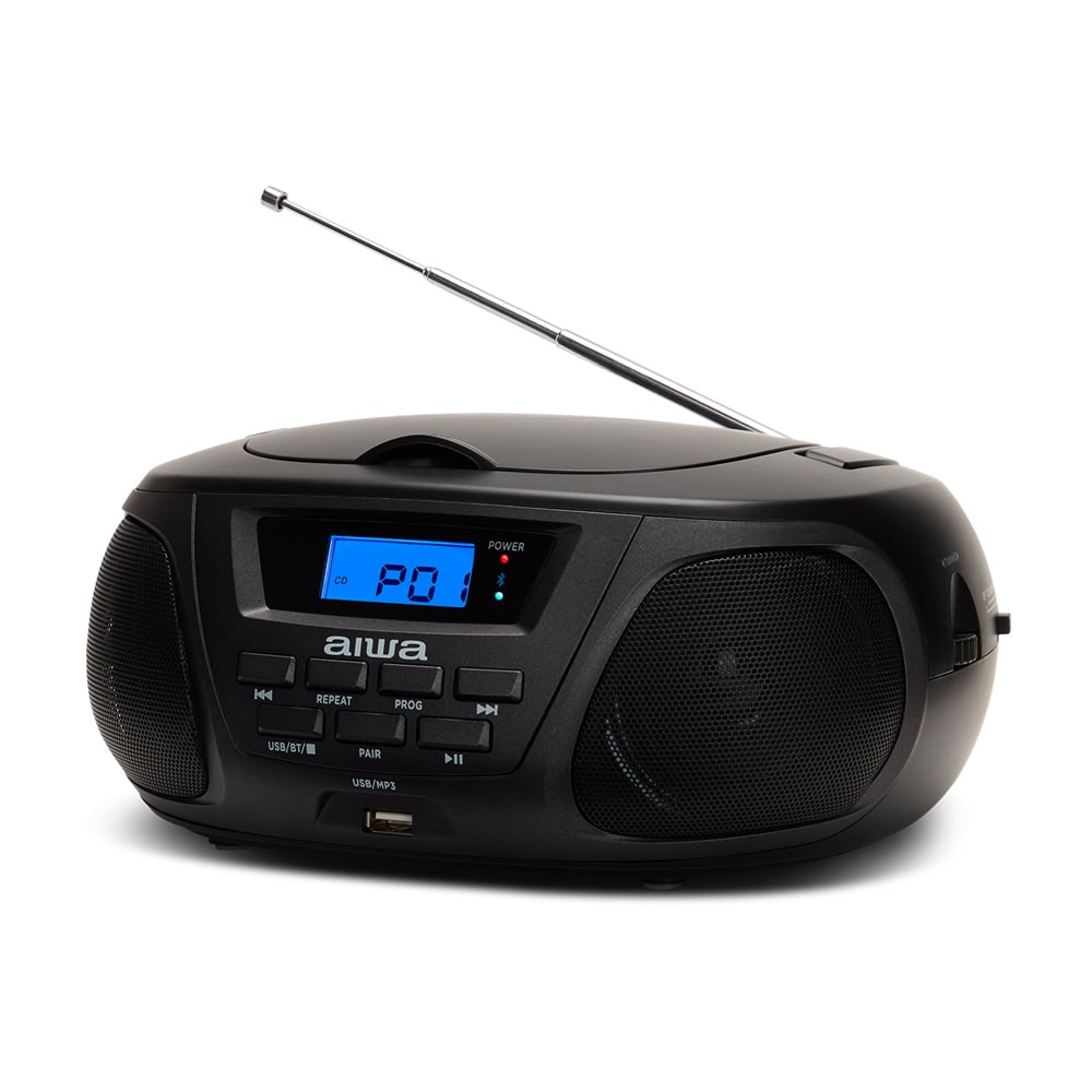 Radio Boombox Portativ me Bluetooth, CD dhe MP3 AIWA BBTU-300BKMKII