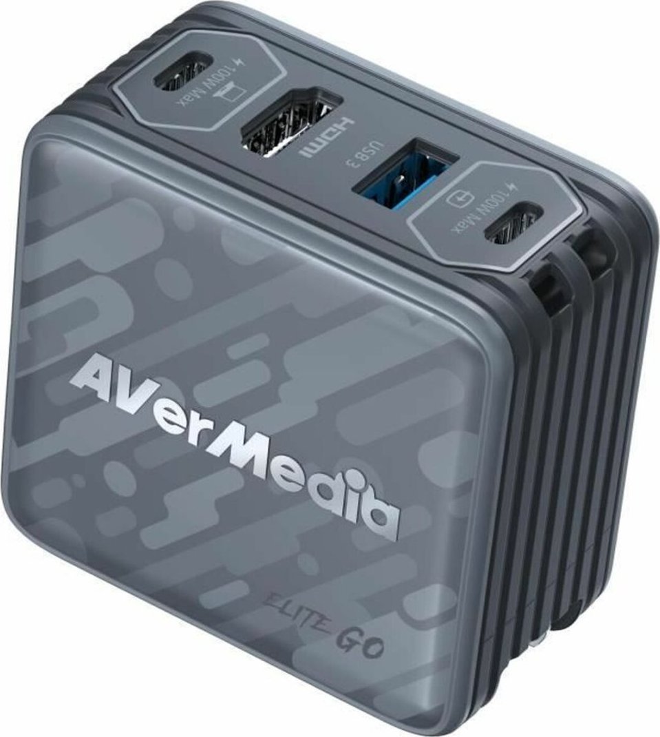 Kartë kapjeje video AVerMedia ELITE GO GC313Pro, 1080p 60fps, karikues 100W, e bardhë