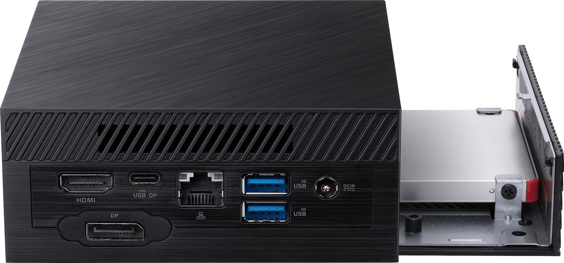 Мини десктоп компјутер ASUS PCPN53 S7027MDS1, компактен, за канцеларија, црн