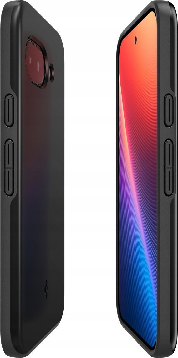 Мобилен капак Spigen Thin Fit MagSafe за Google Pixel 9a, TPU PC, црн