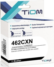 Fishek boje Tiom LC462XLC për Brother 462CXN, 1500 faqe, cyan