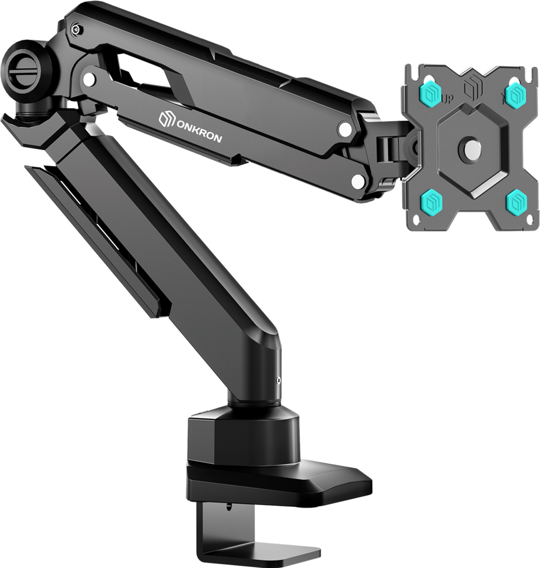Рака за монитор ONKRON G1, 13-34", гасна пружина, до 10kg, црна