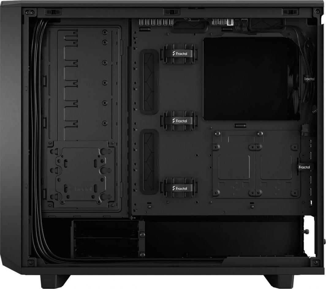 Kasë Fractal Design Meshify 2 Solid, e zezë, Midi Tower