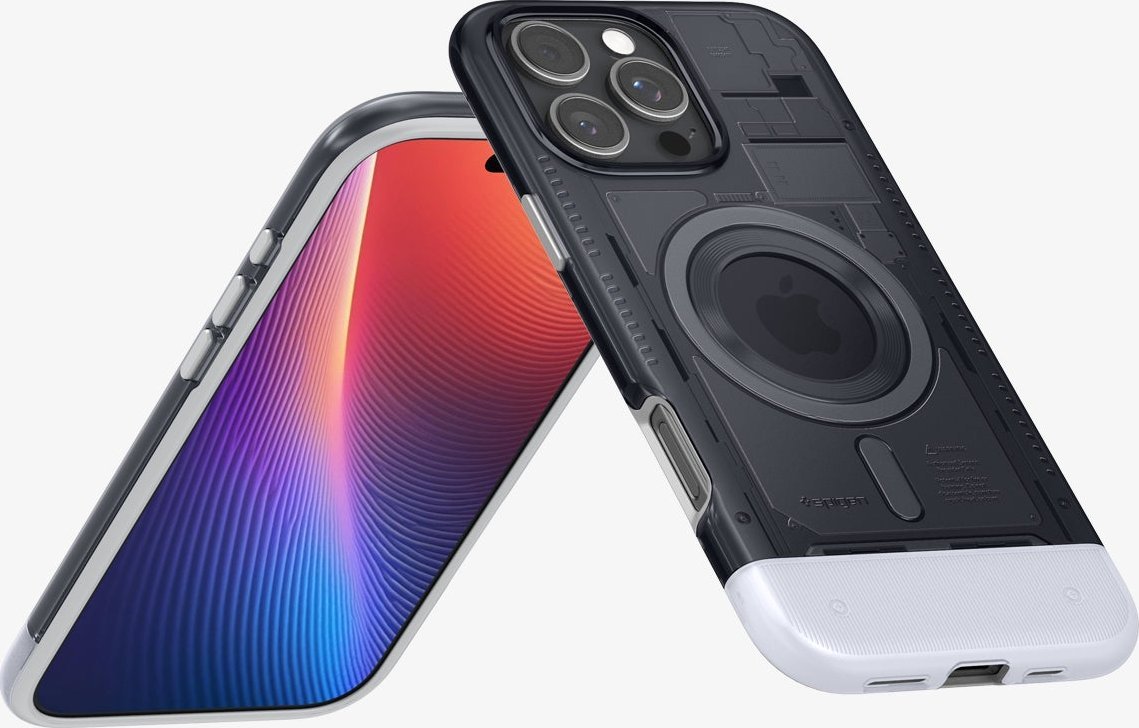 Mbulesë telefoni Spigen Classic C1 MagSafe për iPhone 16 Pro, mbrojtëse, grafit