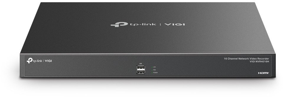 Regjistrues rrjeti TP-Link VIGI NVR4016H, 16 kanale, 4K HDMI, 4 HDD deri 16TB