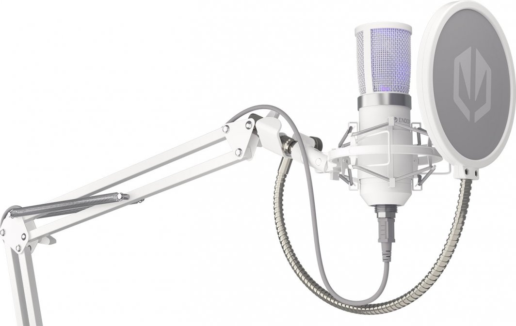 Mikrofon Endorfy Solum Streaming Onyx, i bardhë