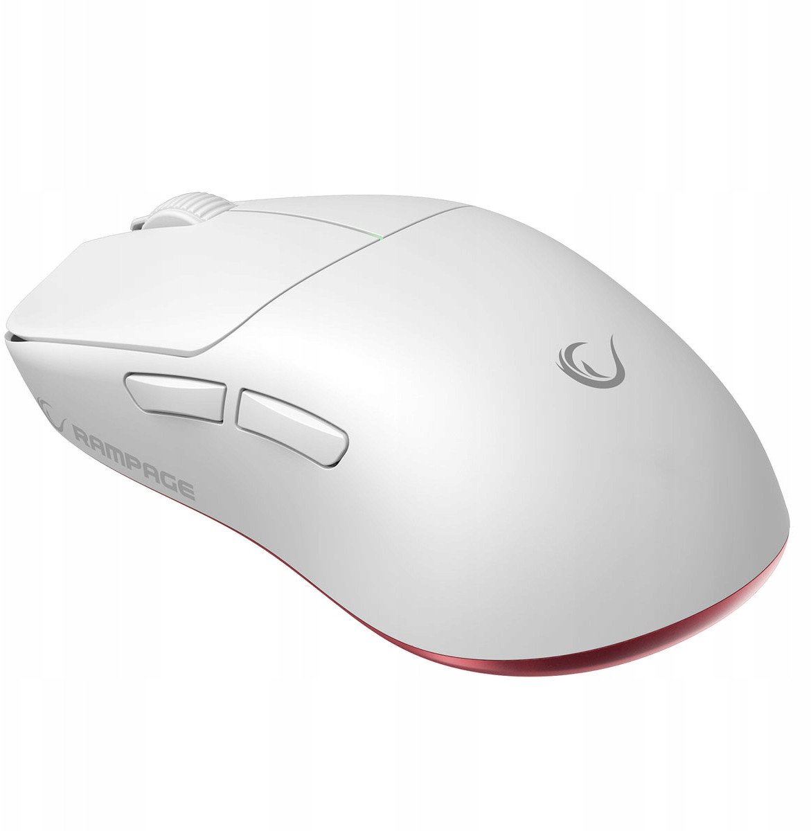 Безжичен гејминг глушец Rampage Tilion, 24000 DPI, 1000 Hz, бел