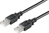 Kabllo Goobay USB-A - USB-A, 1.8m, e zezë