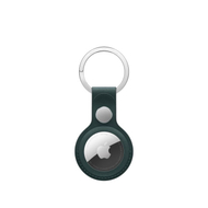 Apple AirTag FineWoven Key Ring, Dark Green