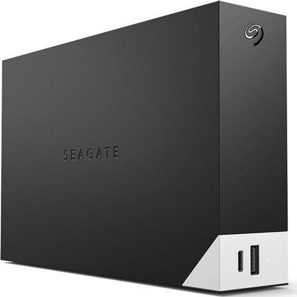 Hard disk i jashtëm HDD Seagate One Touch Hub, 16Tb, i zi/ i argjendë