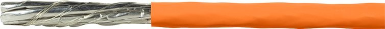 Kabllo rrjeti LogiLink CPV0060, CAT7a S FTP, 100m, 1000MHz, portokalli