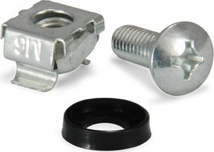 Сет завртки и кафезни навртки Equip M6, 20 сета, за полици за рек