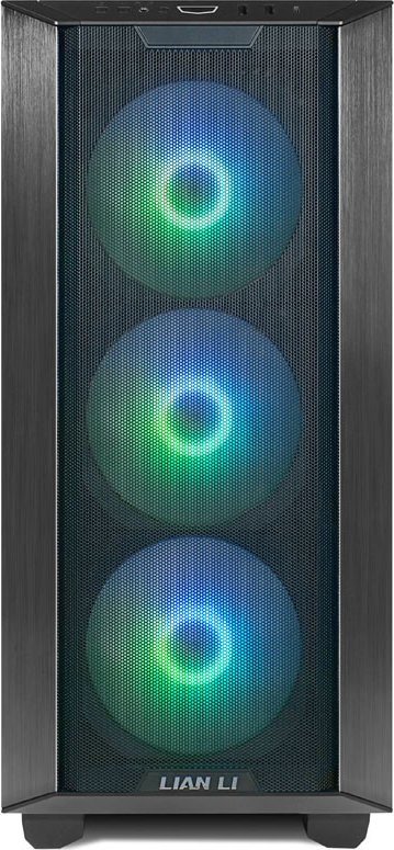 Kutia PC Lian Li LANCOOL III RGB, mid tower, xham i temperuar, e zezë