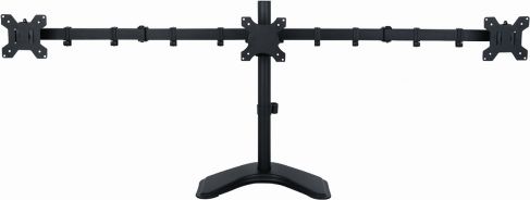 Mbajtëse Art RAMART L-22N për 3 monitorë, 13"- 27", e zezë