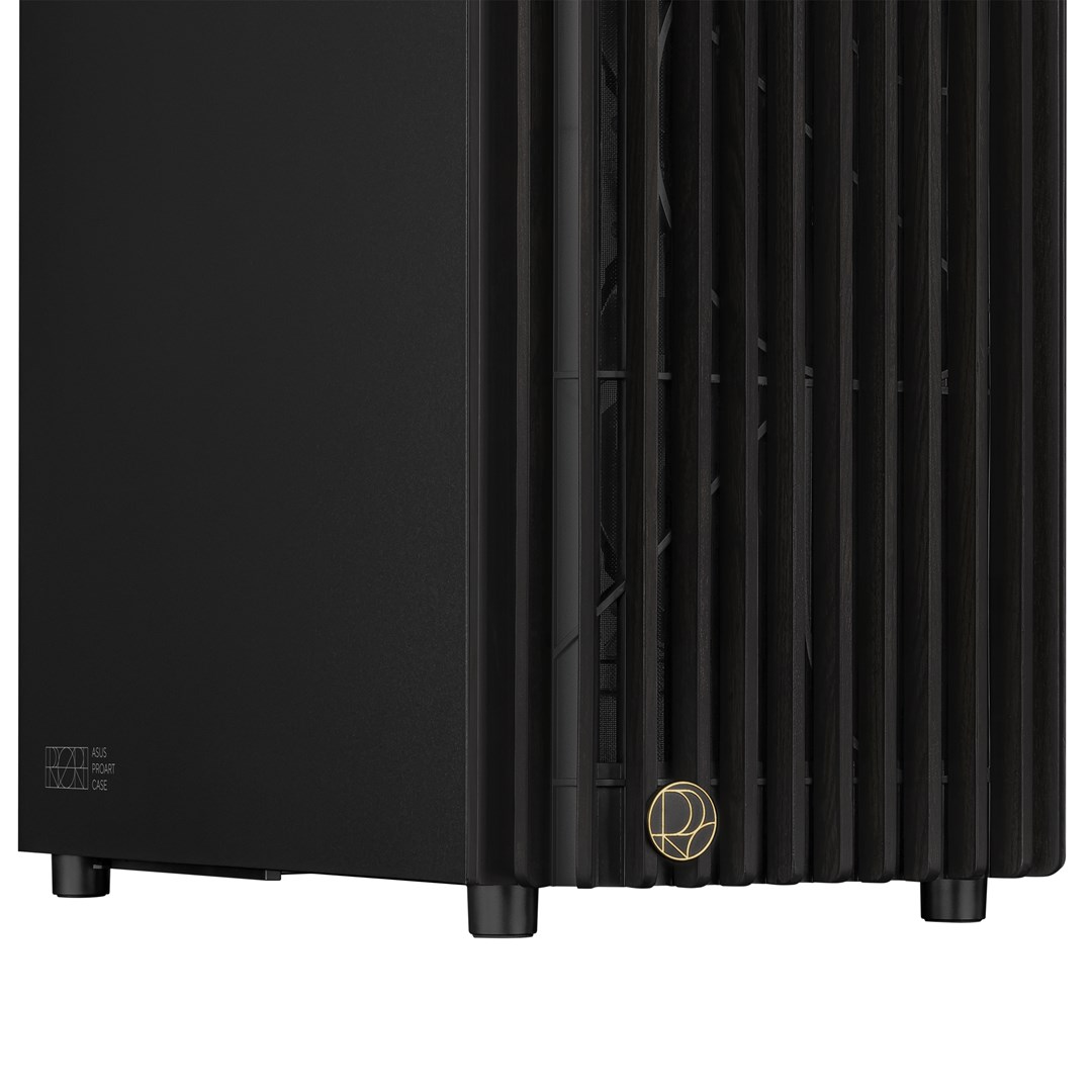 Kasa PC ASUS ProArt PA401 Wood Edition, mid tower, panel metalik, e zezë