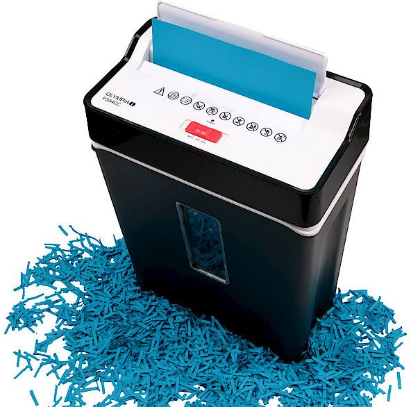 Makinë copëtuese letre Olympia PS 54 CC P-4, 350W, e zezë