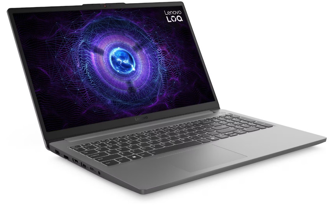 Laptop gaming Lenovo LOQ 15IAX9E, 15.6" FHD 144Hz, i7 12th Gen, RTX 4050, 16GB RAM, 512GB SSD, gri