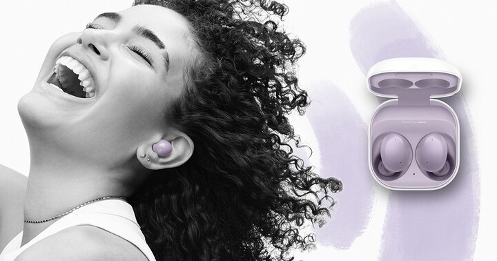 Dëgjuese Samsung Galaxy Buds2, të bardha