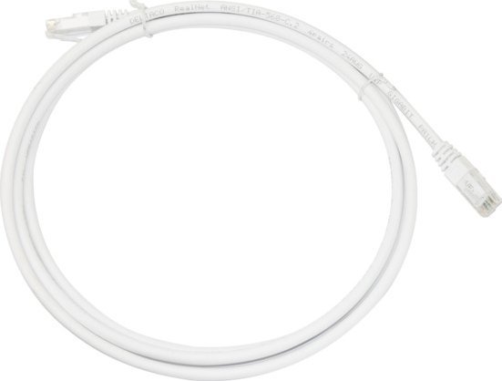 Kabllo rrjeti Deltaco U UTP Cat6, 10m, e bardhë