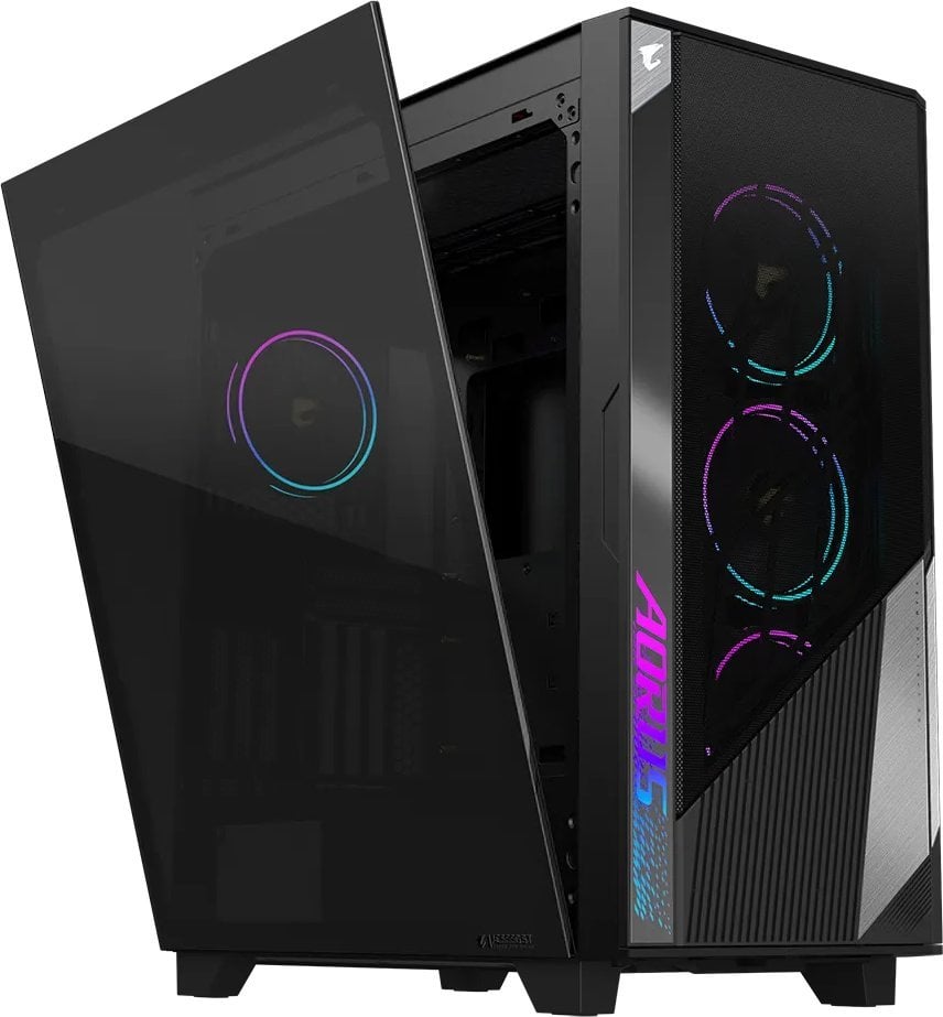 Kasë Gigabyte Aorus C500 Glass, Midi Tower