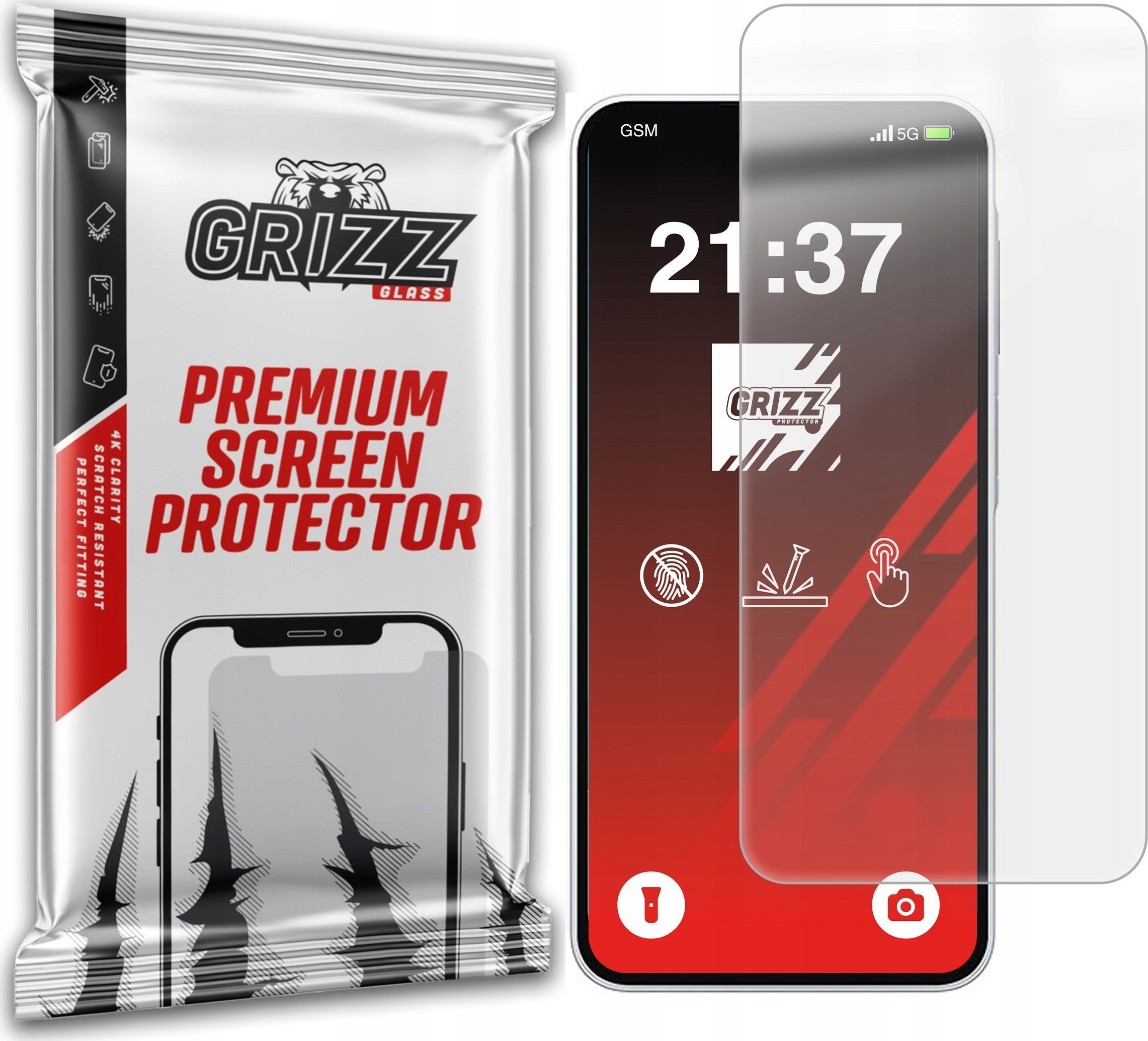 Folio mbrojtëse Grizz PaperScreen për Samsung Galaxy A16 4G, anti-fingerprint, mat