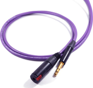 Kabllo audio Melodika 2x Jack 6.3mm, 3m, vjollcë