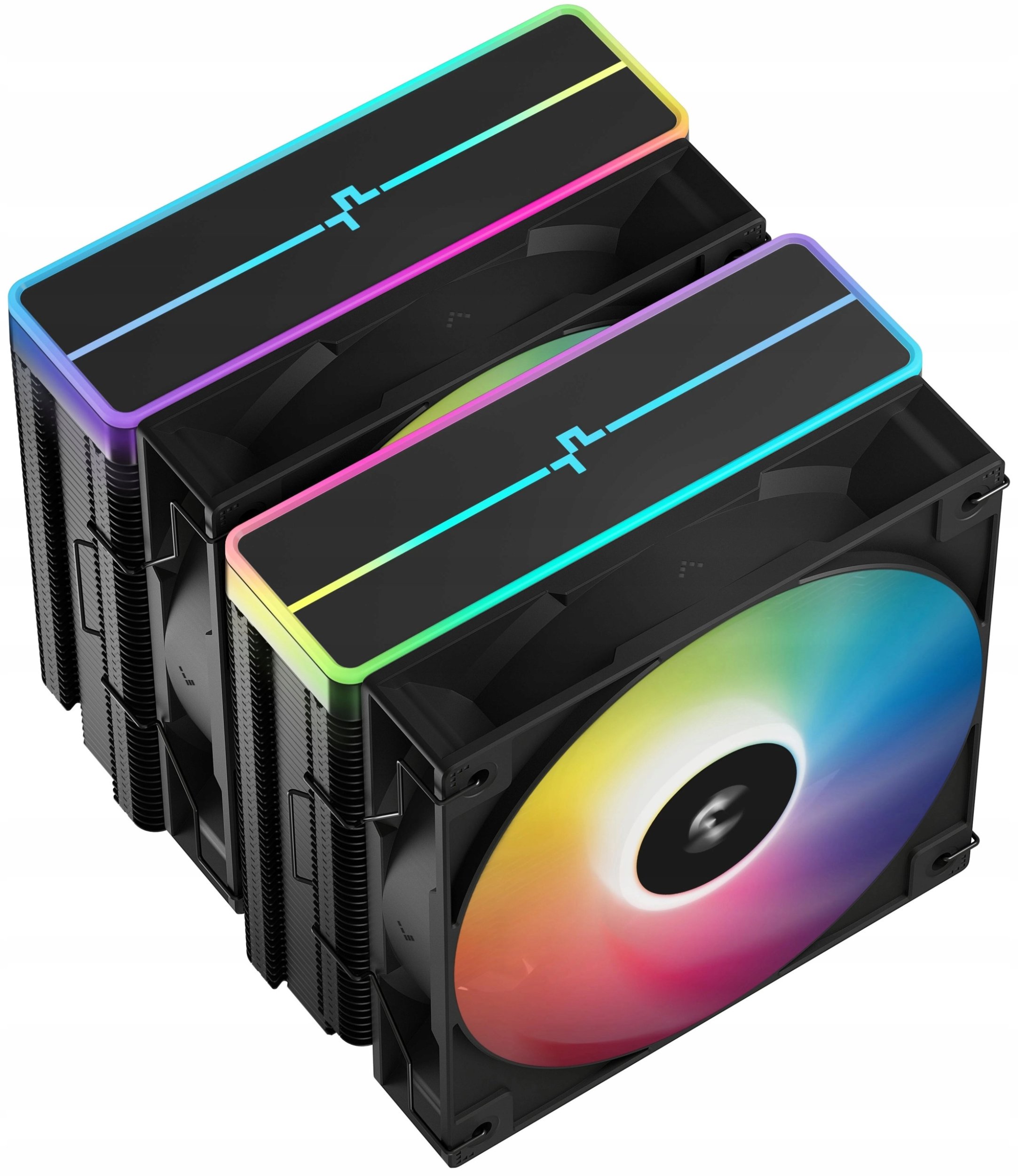 Ftohës procesori DeepCool AG620 Black ARGB V2, dy kulla, ARGB, i zi