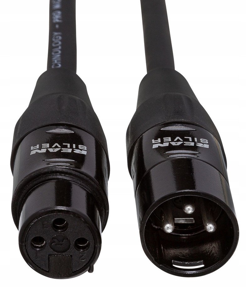 Кабел за микрофон Hosa HMIC-020, XLR, 6m, црн