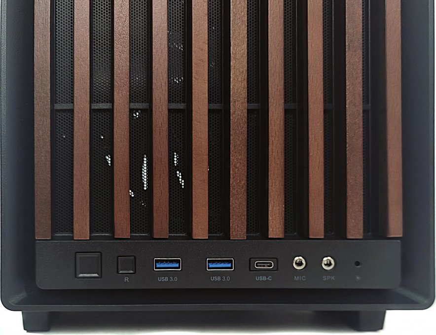 Kuti kompjuteri ZENPC Wooder TG, ATX mid tower, xham i temperuar, e zezë