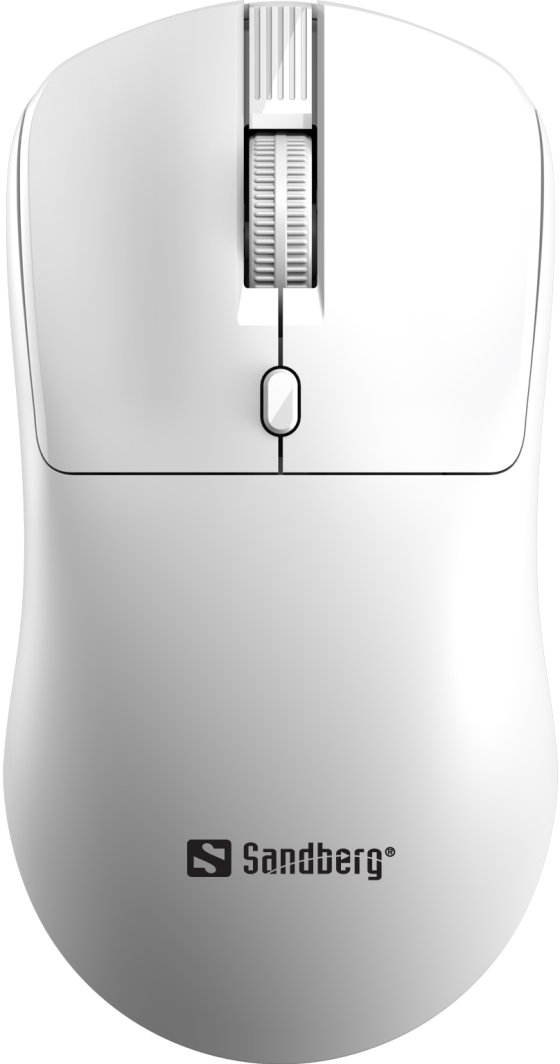 Mausi Sandberg Wireless Mouse Saver, 1600 DPI, i bardhë