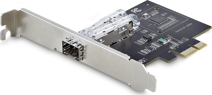 Kartë rrjeti StarTech.com Intel I210, PCIe 2.1 x1, 1 port SFP 1GbE, me fibër optike