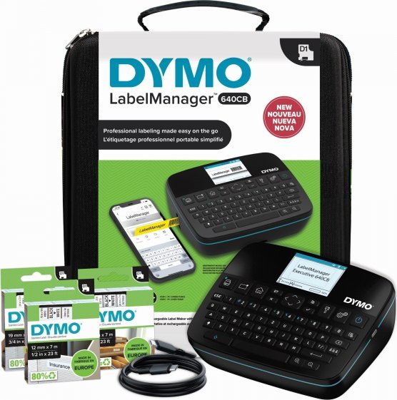 Printer etiketash Dymo 2202105, gjerësi etikete deri 24mm, gri