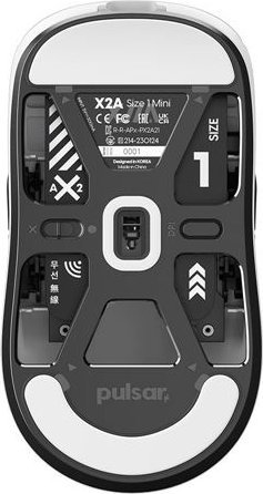 Maus gaming Pulsar X2A Mini, wireless, 55g, i zi