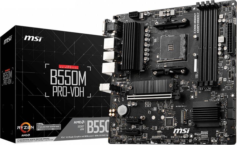 Pllaka amë MSI B550M PRO-VDH