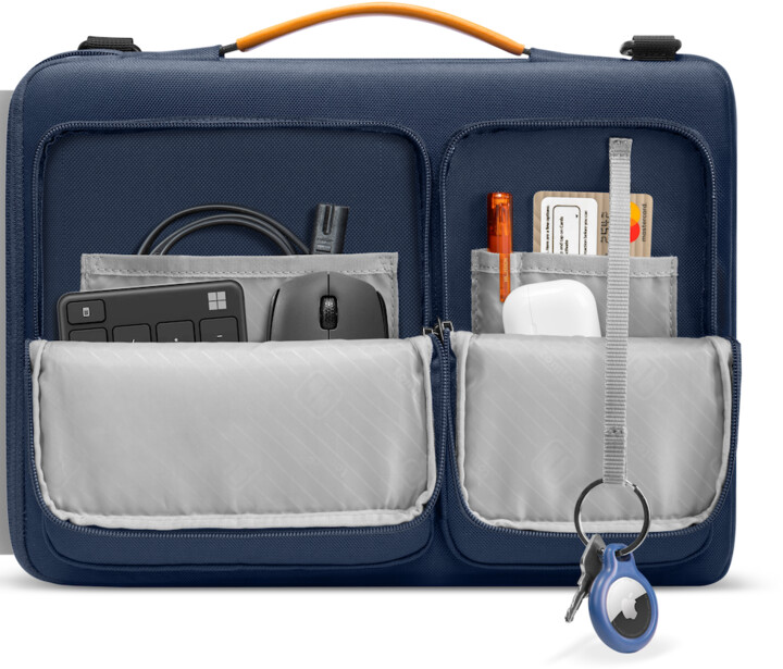 Çantë tomtoc Messenger për MacBook Pro 2019 16", e kaltër