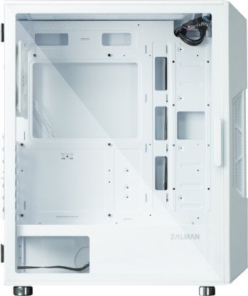 Kasë Zalman I3 Neo ARGB, e bardhë, Midi Tower