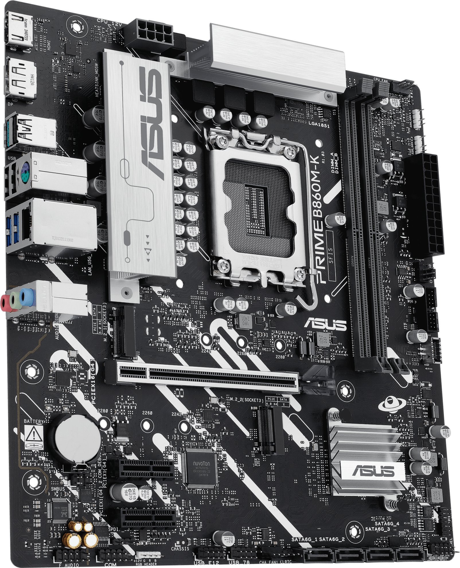 Pllakë amë ASUS PRIME B860M-K, Intel B860, DDR5, mATX