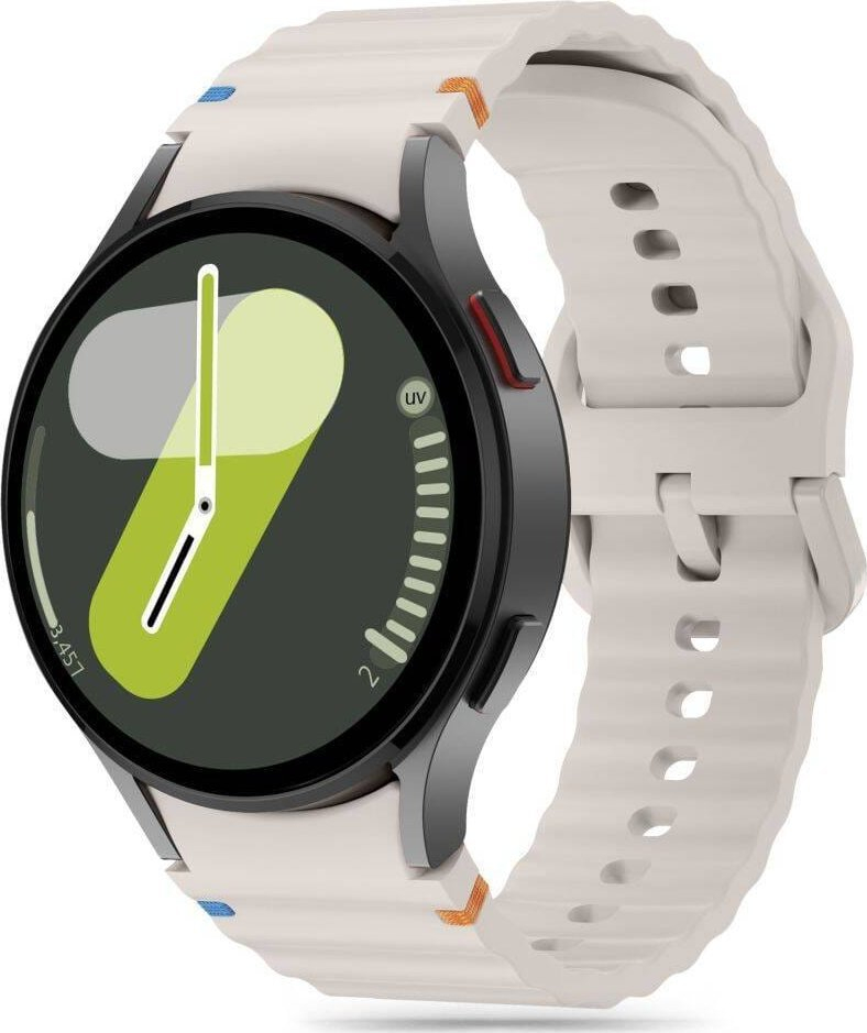 Rrip ore Tech-Protect Silicone Sport, për Samsung Galaxy Watch 4 5 5 Pro 6 7 FE, TPU, i zi