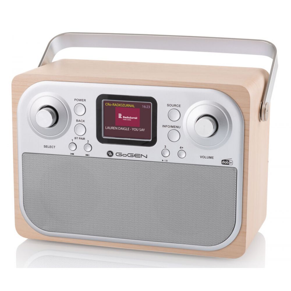Radio Digjitale me DAB+, FM, Bluetooth dhe Alarm GOGEN GOGDAB700BTCS