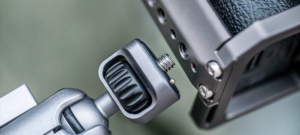 Krah montimi për kamerë PGYTECH Magic Arm, vidë 1/4", rrotullim 360°, gri