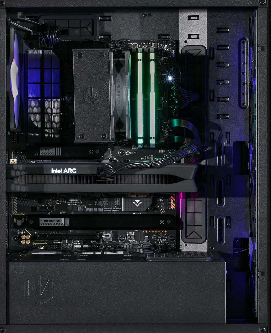 Kompjuter gaming Actina Intel Core i5-12600K, 32GB RAM, 1TB SSD, Intel Arc A380, midi tower i zi