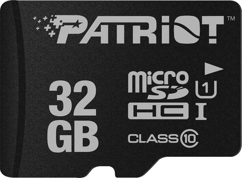 Kartë memorie Patriot LX Series MicroSDHC PSF32GMDC10, 32GB, Class 10 UHS I, e zezë