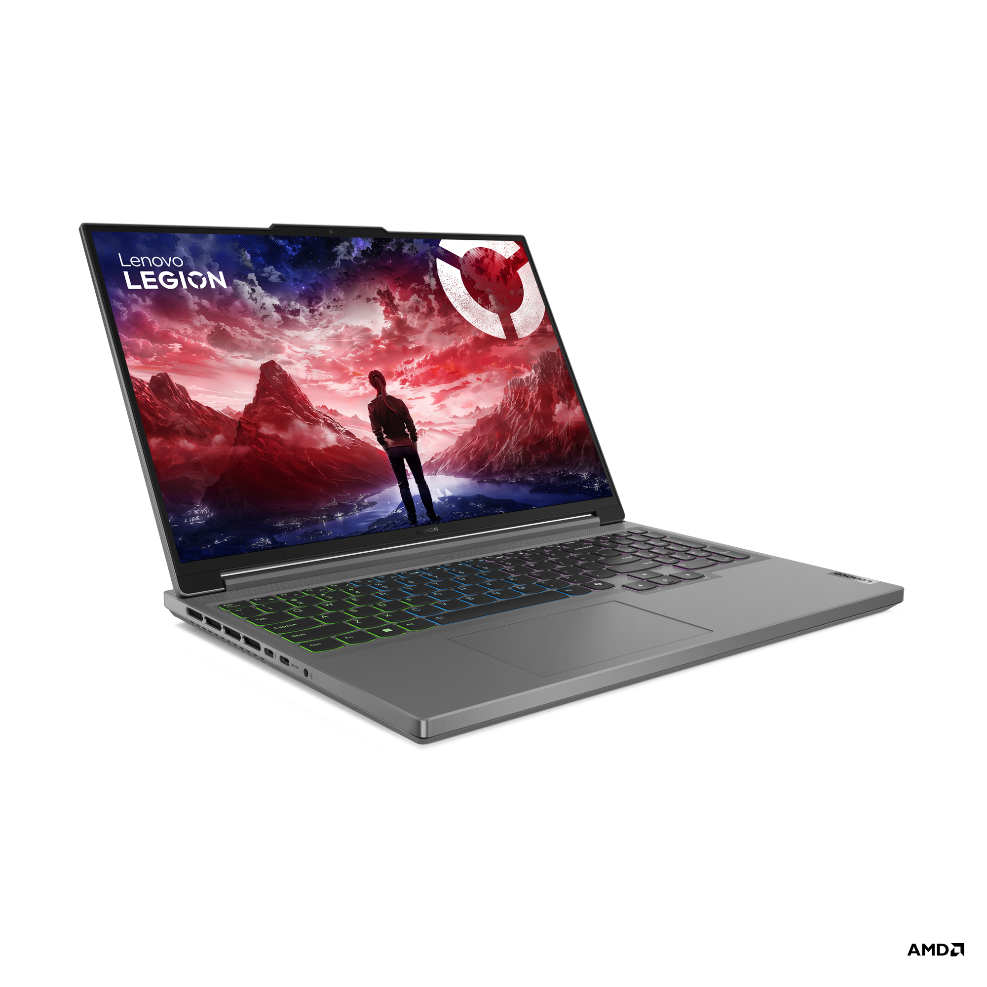 Laptop Lenovo NB Legion Slim 5 16AHP9, 16", AMD AI Ryzen 7 8845, 16GB RAM, 512GB SSD, NVIDIA GeForce RTX4060 8GB GDDR6, i hirtë