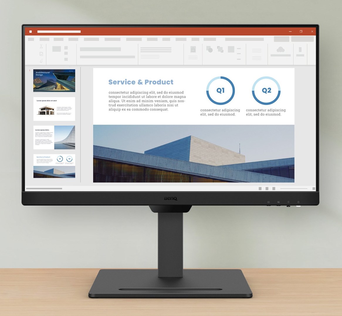 Monitor BenQ GW2490T, 23.8", Full HD, 100Hz, IPS, i zi