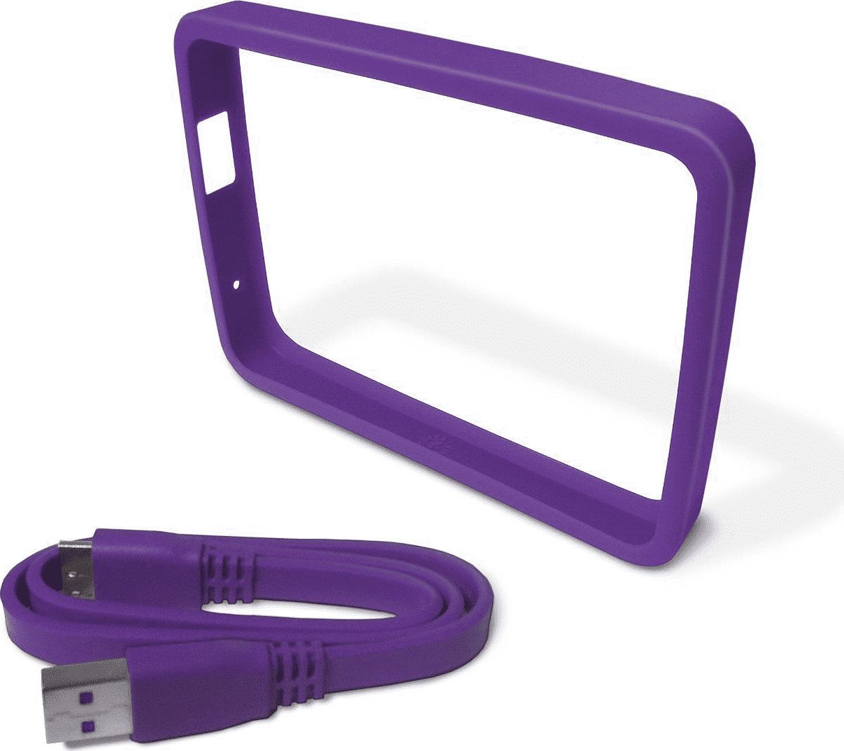 Kapak mbrojtës Western Digital Grip Pack Violet, për My Passport Ultra, me kabllo USB 3.0, lejla