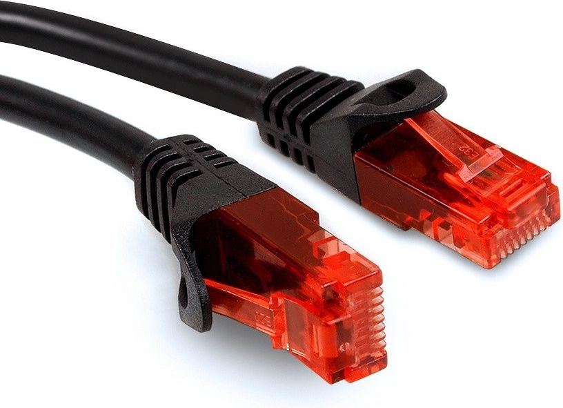 Kabllo rrjeti Maclean RJ-45 CAT6, 15m, e zezë