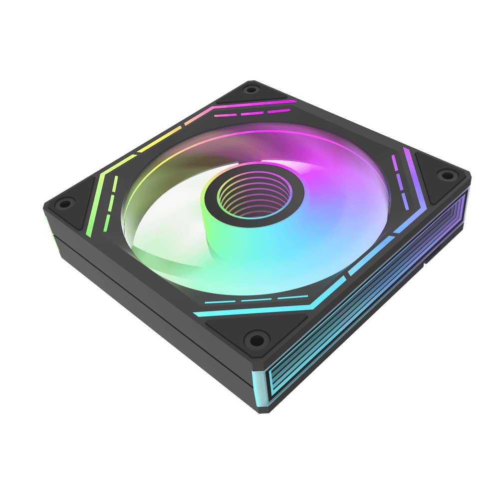 Ftohës Darkflash Fans Infinity 32, 120mm, ARGB, i zi