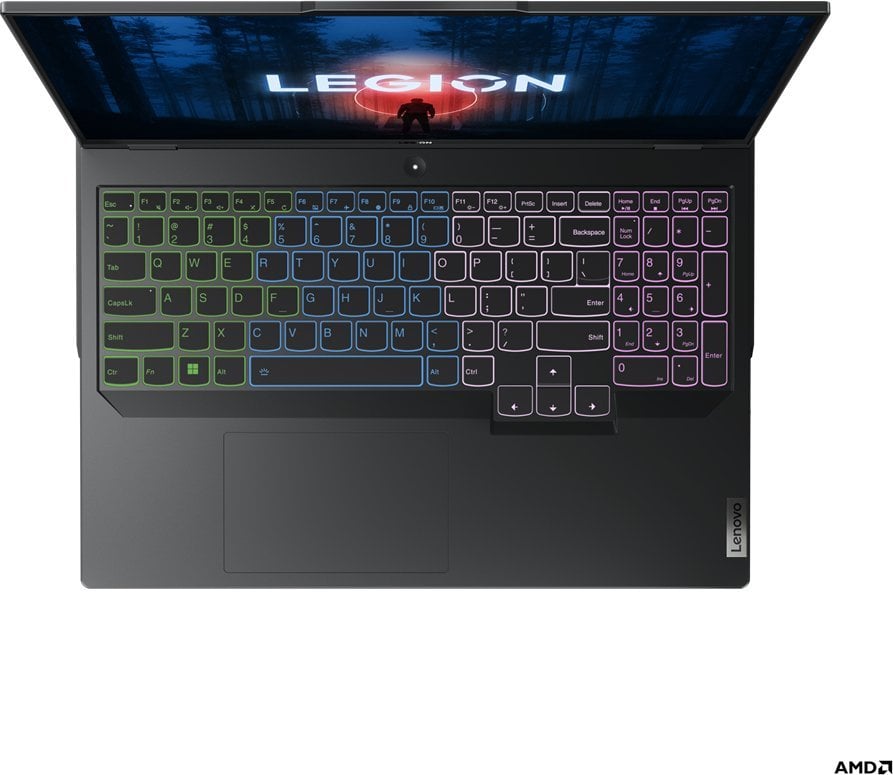 Laptop Lenovo Legion Pro, 16" 165 Hz, AMD Ryzen 7 7745HX, 16 GB RAM, 512 GB SSD, Nvidia GeForce RTX 4060, i hirtë