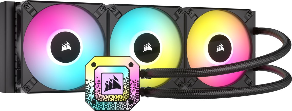Ftohës Corsair iCUE H150i Elite Capellix XT, i zi