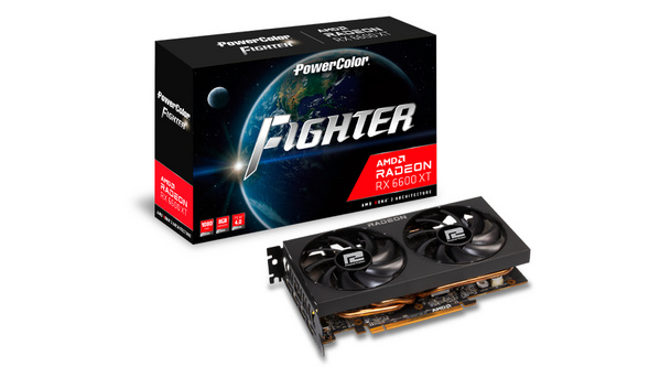 Kartelë grafike PowerColor Fighter RX 6600XT AMD Radeon RX 6600 XT 8 GB GDDR6